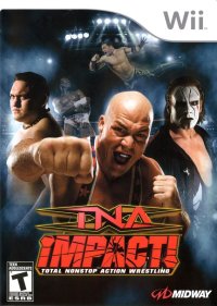 TNA Impact PAL Wii box art